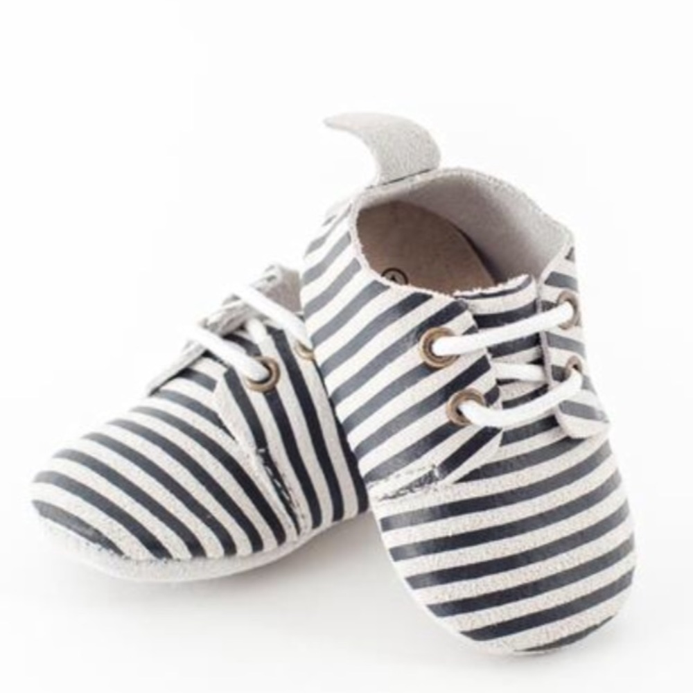 Piper Finn soft sole leather baby shoes size 3